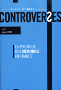 Revue Controverses, no 02